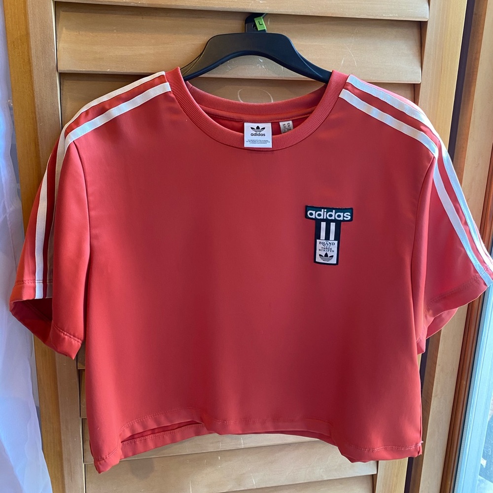 Adidas SATIN Pink Shirt
